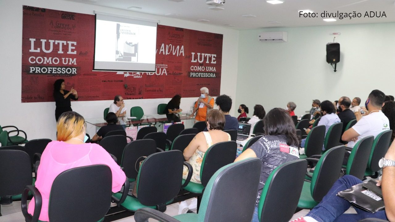 Palestra realizada por sindicato docente da UFAM sofre tentativa de interferência