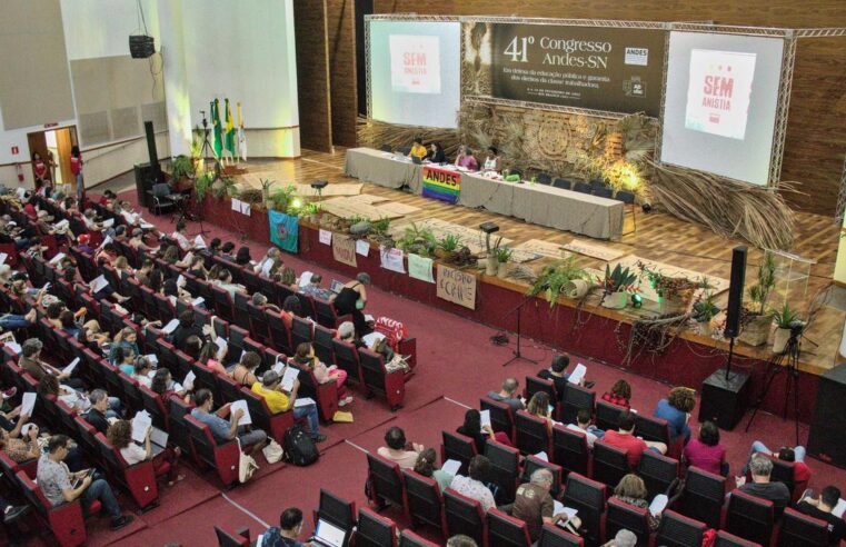 Carta de Rio Branco traz a síntese das deliberações e discussões do 41º Congresso do ANDES-SN