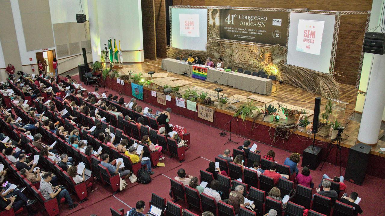 41º Congresso do ANDES-SN aprova novo plano de lutas dos docentes federais