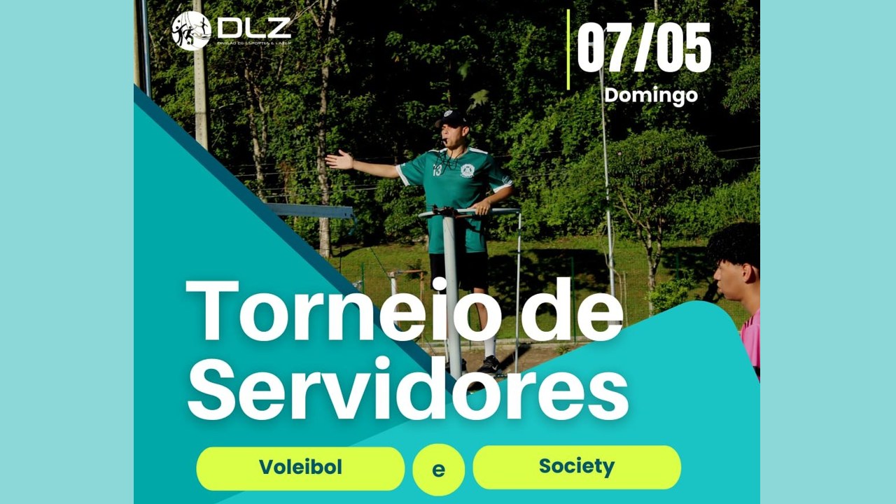 DLZ promove torneio de vôlei e futebol society entre os servidores