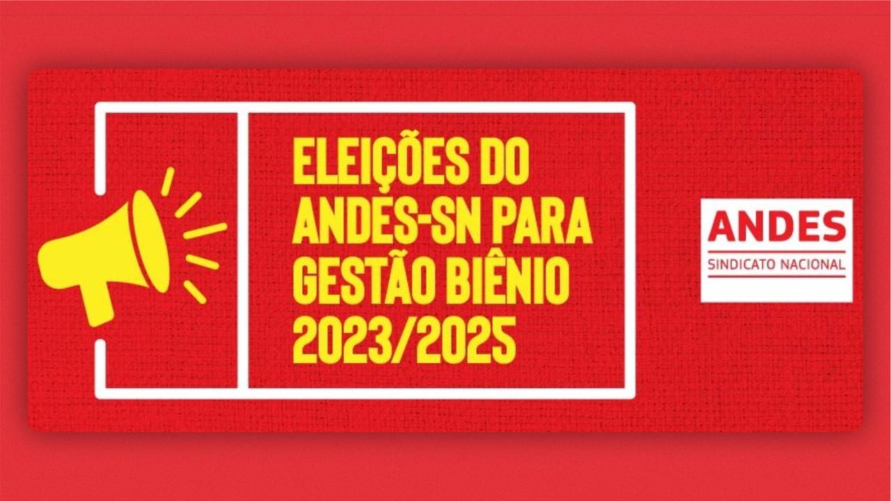 Primeiro debate entre as chapas que concorrem ao ANDES-SN será no dia 11