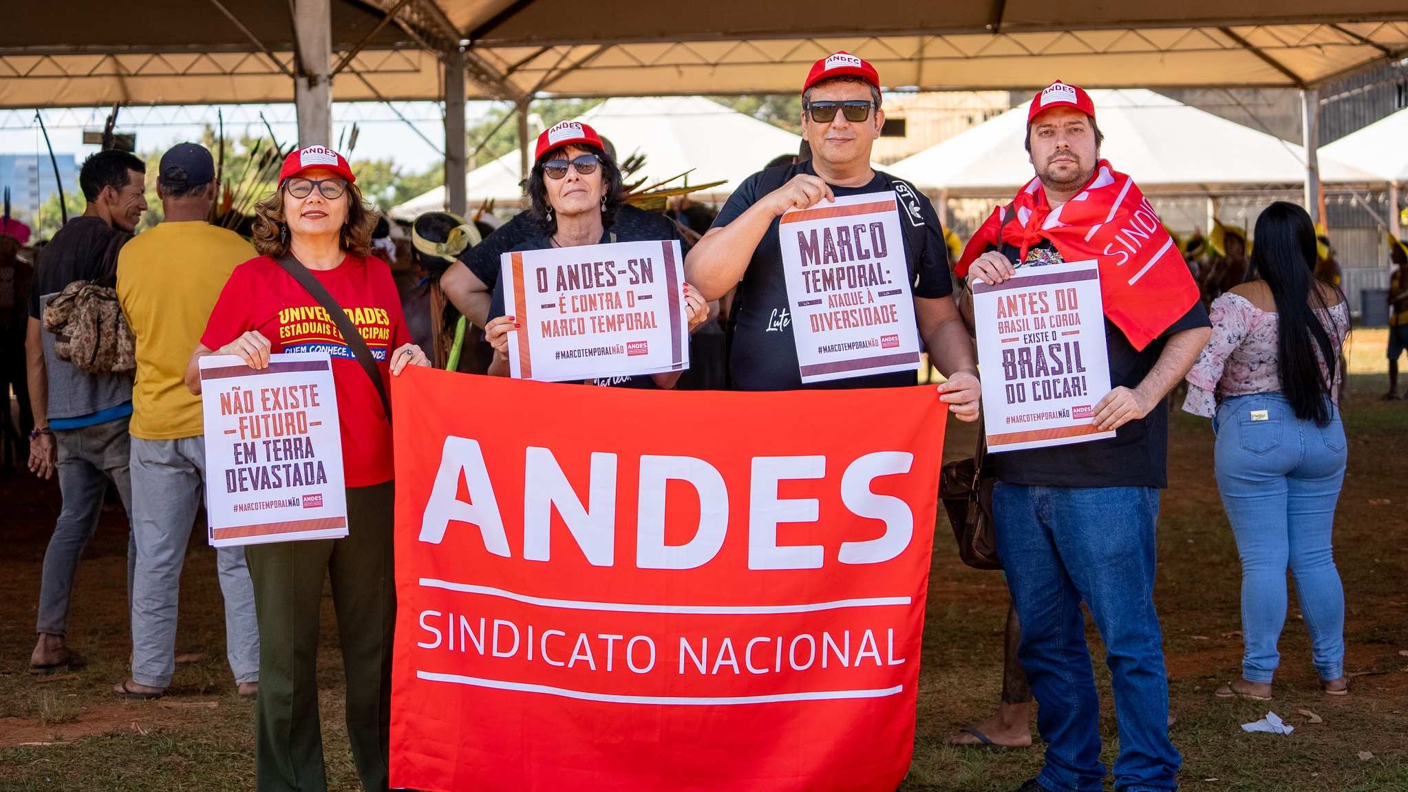 ANDES-SN se soma a mobilizações contra o Marco Temporal