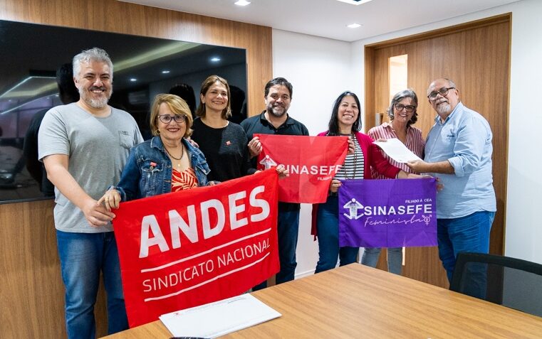 ANDES-SN e Sinasefe dialogam para fortalecer luta por carreira única de docente federal