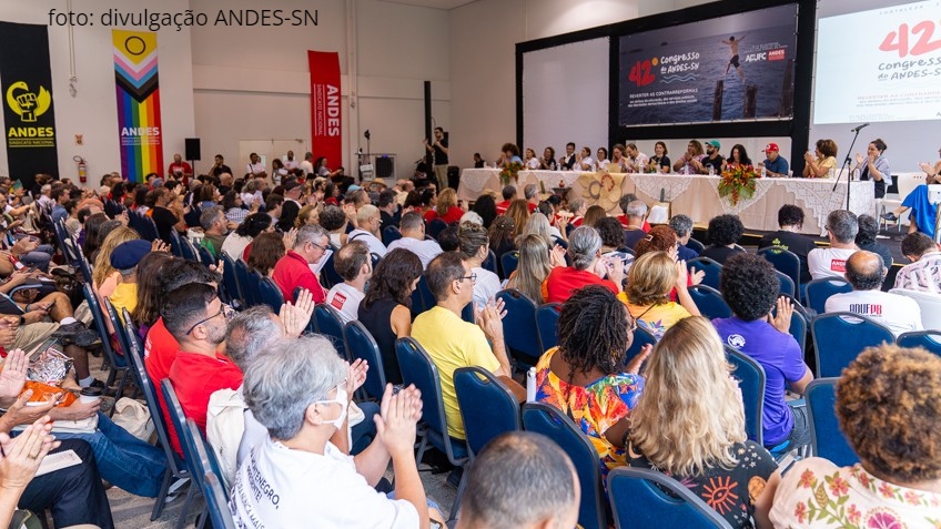 42º Congresso do ANDES-SN reúne mais de 600 docentes: ASPUV está na atividade