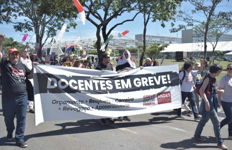 ASPUV participa de Marcha dos Servidores Federais em Brasília