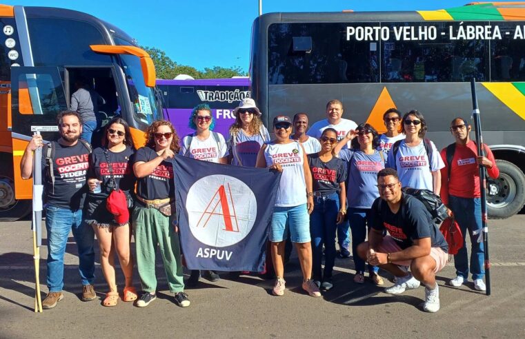 Marcha reúne 20 mil trabalhadores em Brasília (DF): CLG da UFV esteve presente