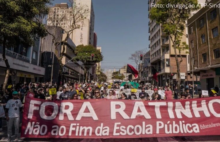 Nota de repúdio à truculência e ilegalidade da proibição da greve dos trabalhadores da educação no Paraná