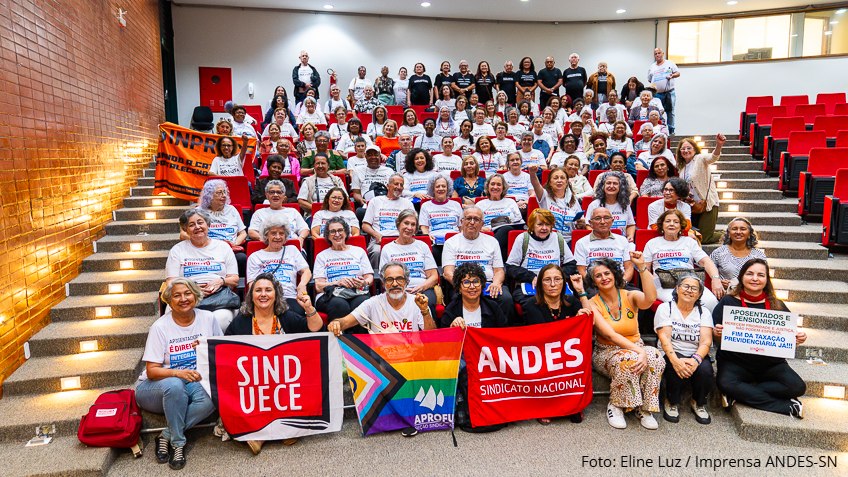 III Jornada de Assuntos de Aposentadoria do ANDES-SN debate reformas previdenciárias e fundos de pensão