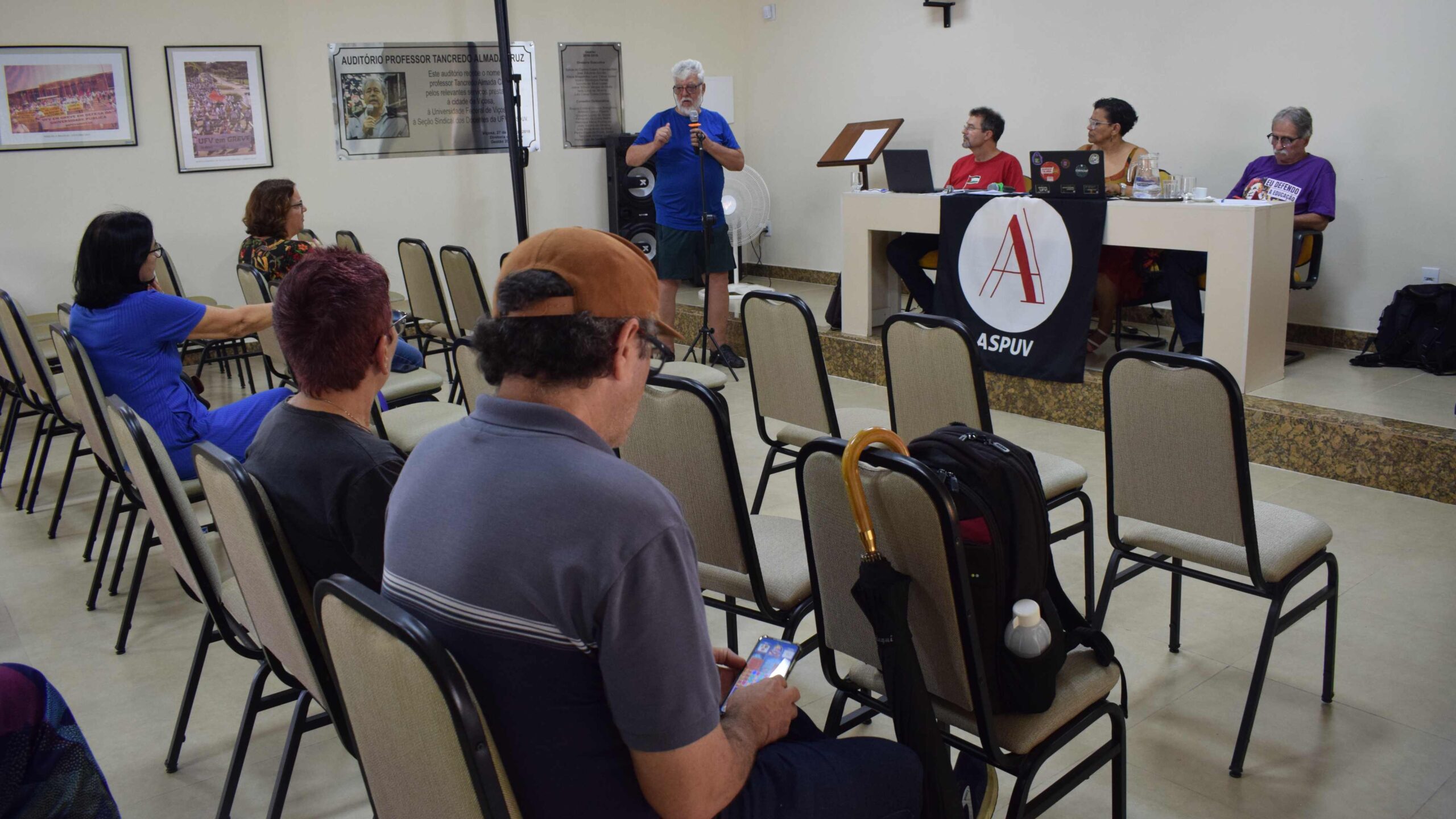 Assembleia escolhe delegação da ASPUV para o 43º Congresso do ANDES-SN