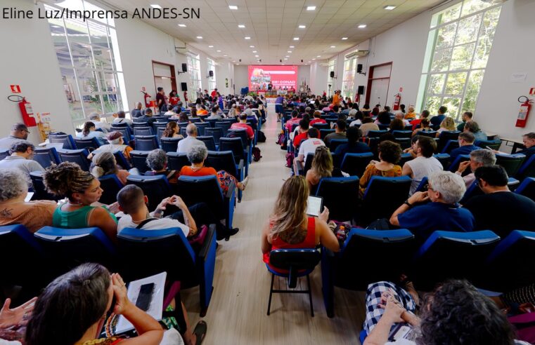 ​ANDES-SN divulga a Carta de Manaus e moções do 68º Conad