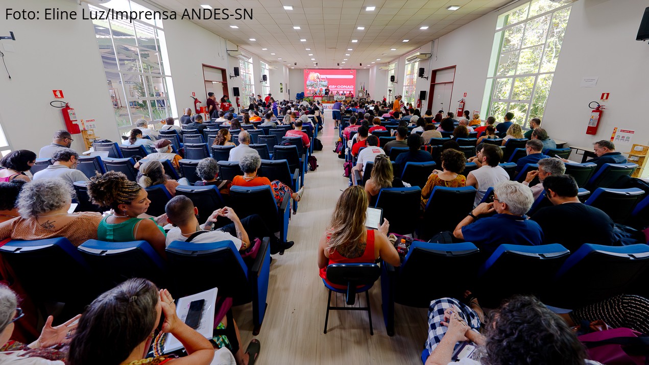 68º Conad dá posse à nova Diretoria do ANDES-SN e atualiza plano de lutas