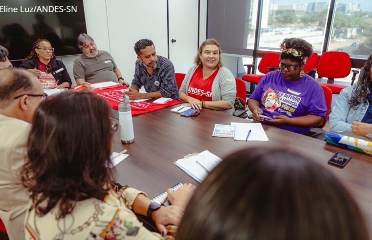 ANDES-SN volta a cobrar cumprimento integral do acordo de greve: veja o que disse o MEC