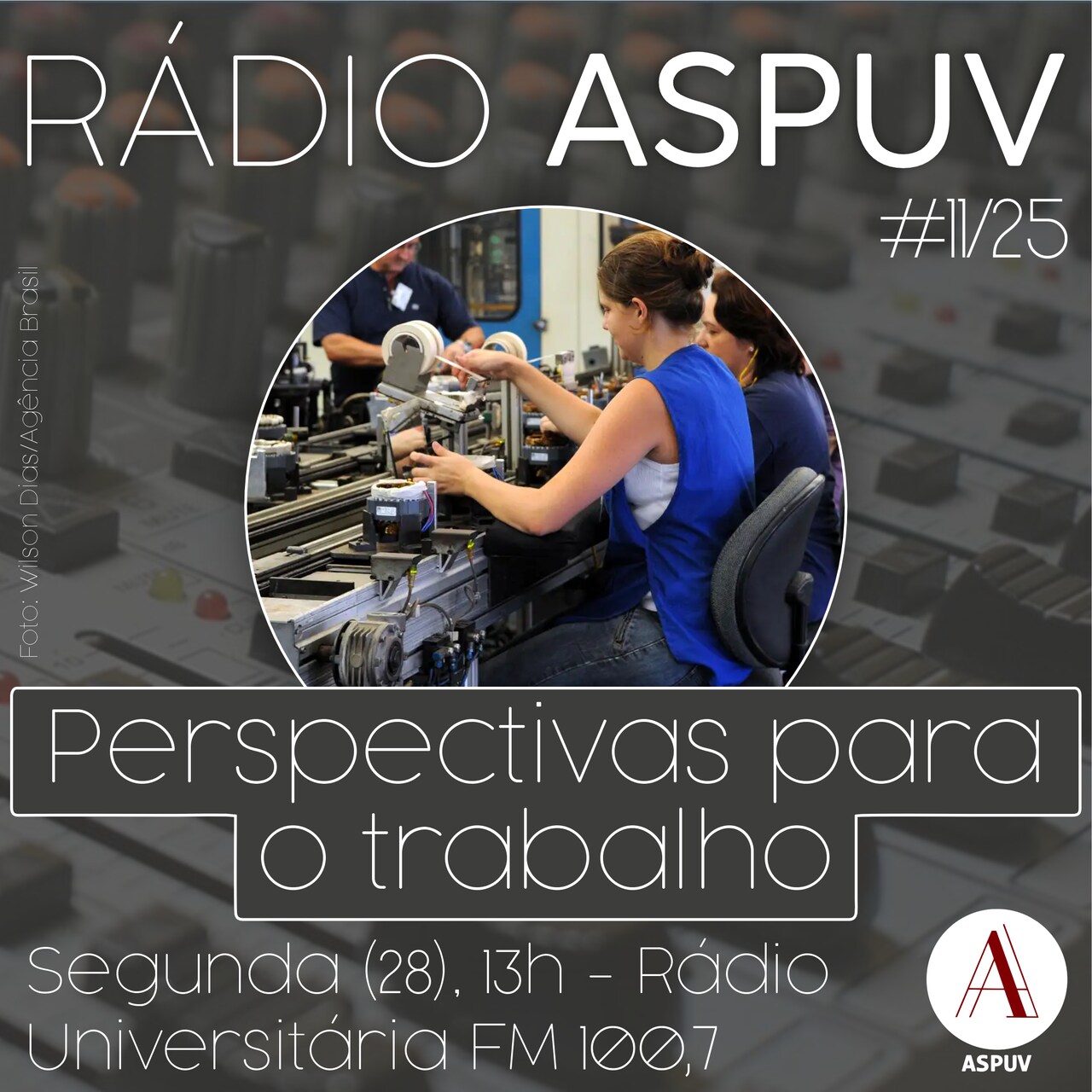 Rádio ASPUV #11/25 | Perspectivas para o trabalho