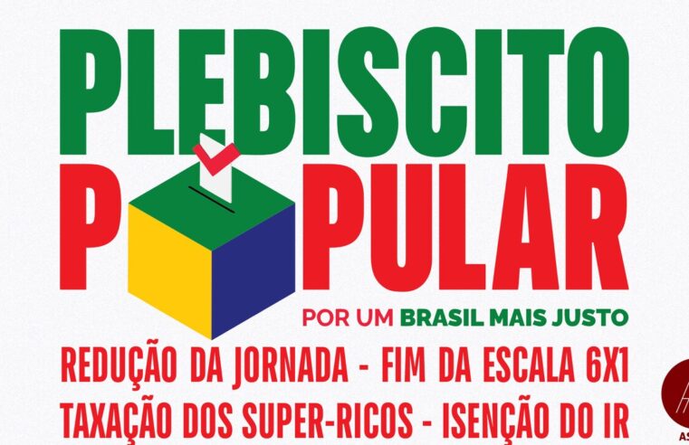Votação do Plebiscito Popular é prorrogada até o fim setembro: urna continua na ASPUV
