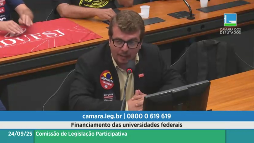 Corte de 87% em infraestrutura e dependência de emendas ameaçam autonomia das universidades, alerta ANDES-SN