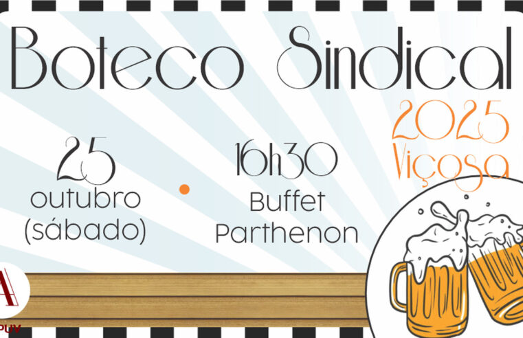Entrega de convites para o Boteco Sindical 2025 termina nesta terça (21)