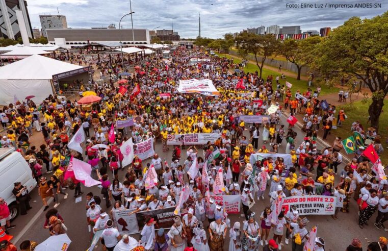 ASPUV participa da Marcha das Mulheres Negras em Brasília (DF)