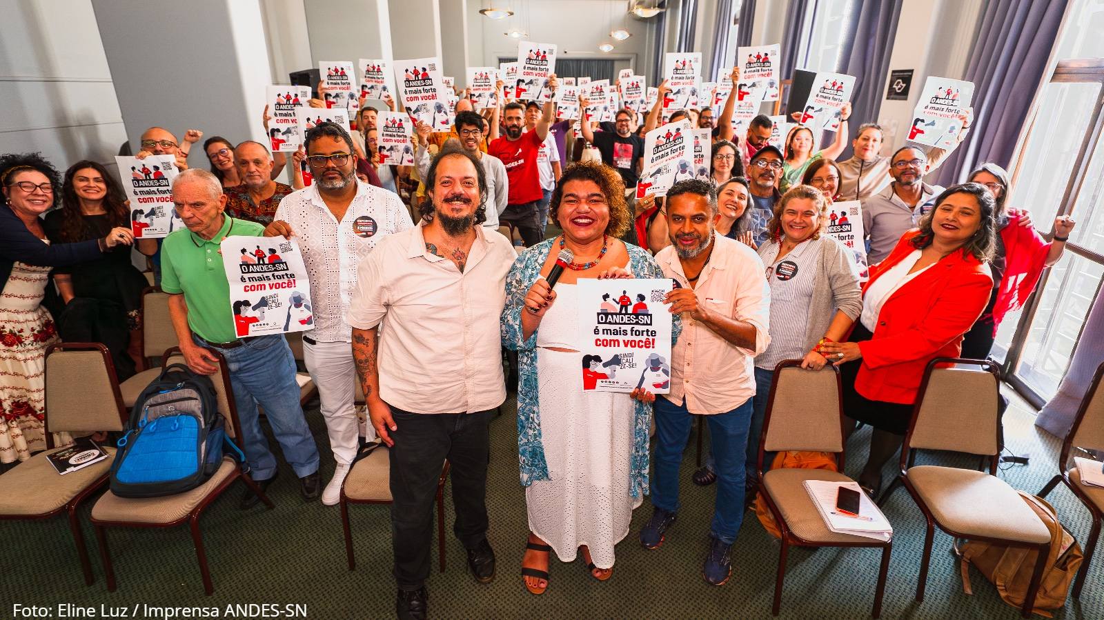 ANDES-SN lança campanha de sindicalização: “o ANDES-SN é mais forte com você!”
