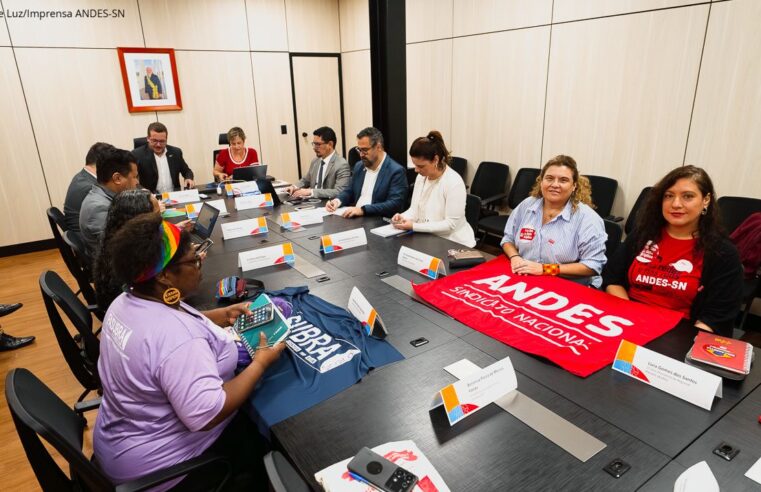 ANDES-SN participa de mesa setorial do MEC sobre eleição dos dirigentes das federais