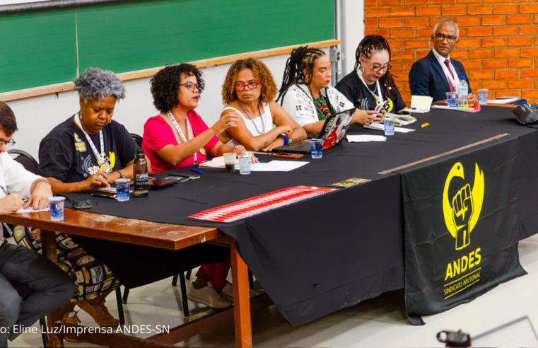ANDES-SN debate papel dos sindicatos no combate ao racismo e ações afirmativas no XIV Copene
