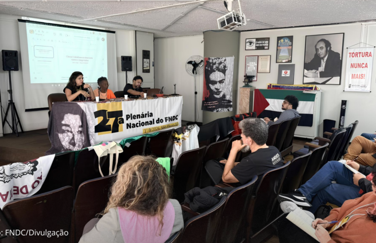 ANDES-SN fortalece luta pela democratização da comunicação com participação na 27ª Plenária do FNDC